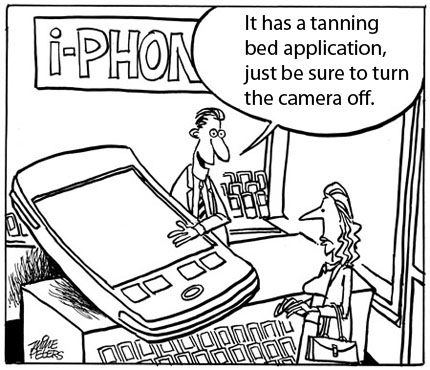 Winner of the cartoon caption content for June. 27