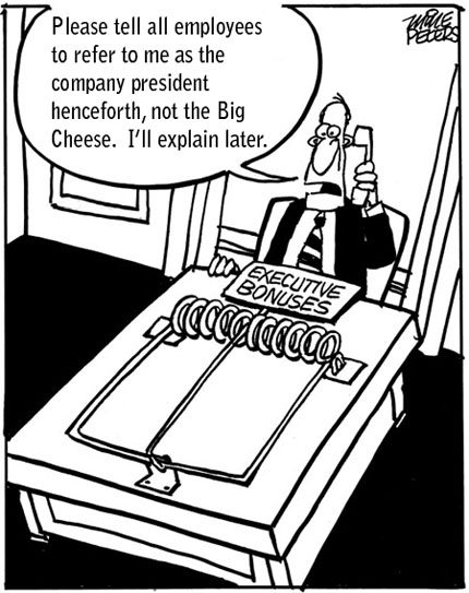 Winner of the cartoon caption content for September, 26